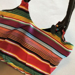 Catori Multi Colored Cloth Tote
